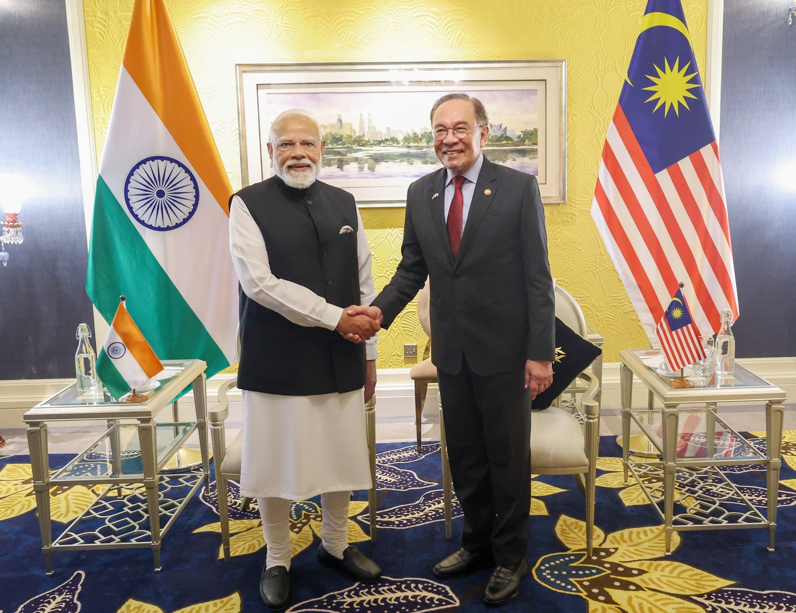 El Primer Ministro sostiene conversaciones oficiales con el Primer Ministro de Malasia