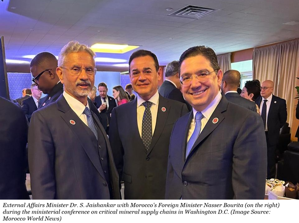 Marruecos e India fortalecen sus lazos al margen de la Cumbre de Minerales Críticos de Estados Unidos