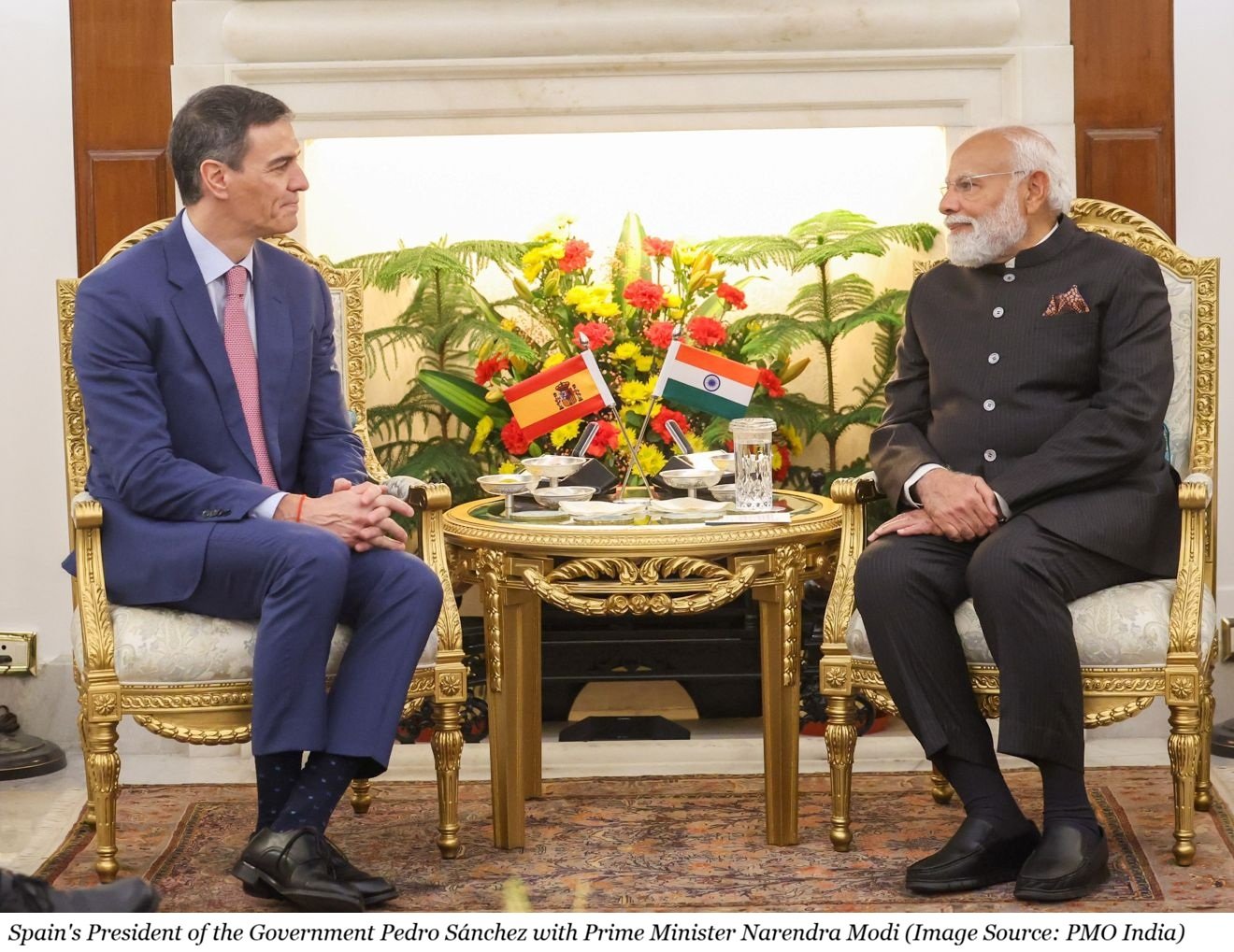 La visita de Pedro Sánchez sitúa las relaciones entre India y España en otro pedestal más alto